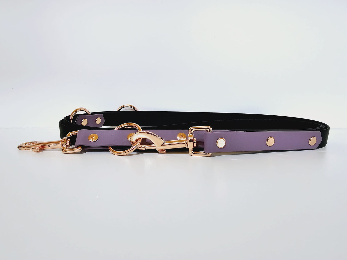 Langleine 2m black / lilac "lilac"