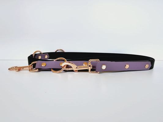 Langleine 2m black / lilac "lilac"