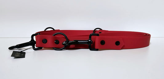 Langleine 2m red / red "hellboy"