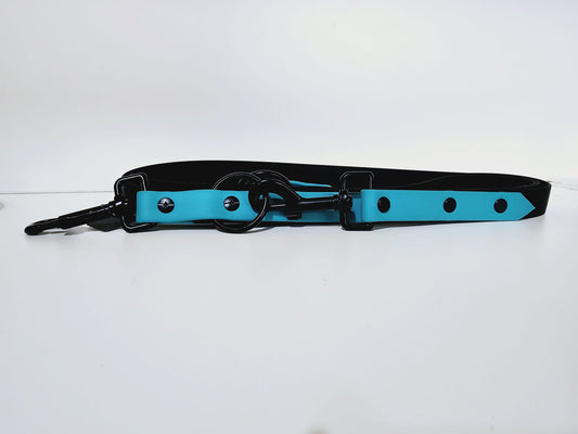 Doppelleine 2m blue /  turquoise "turquoise"