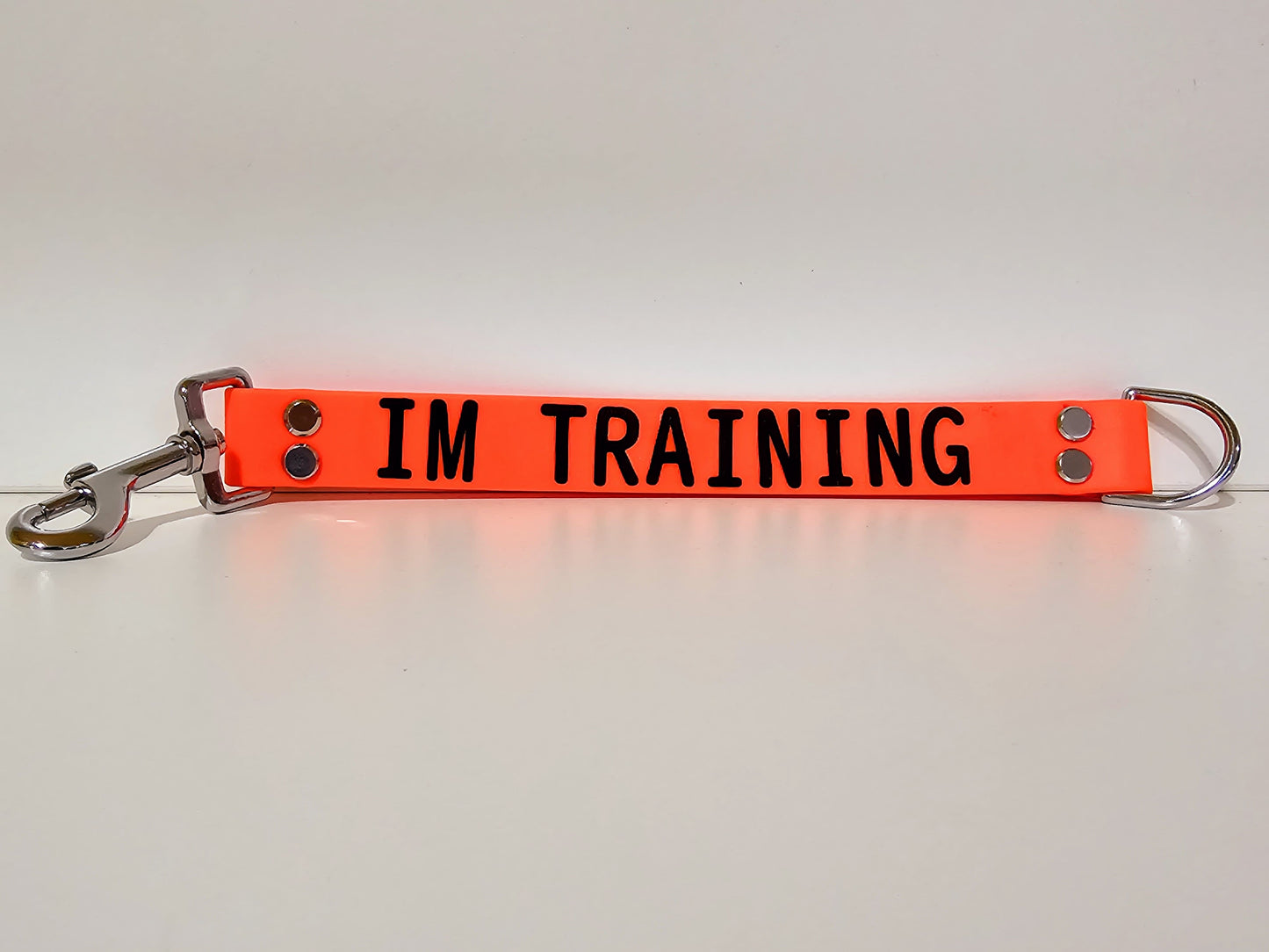 Leinenverlängerung mit Warnhinweis | IM TRAINING