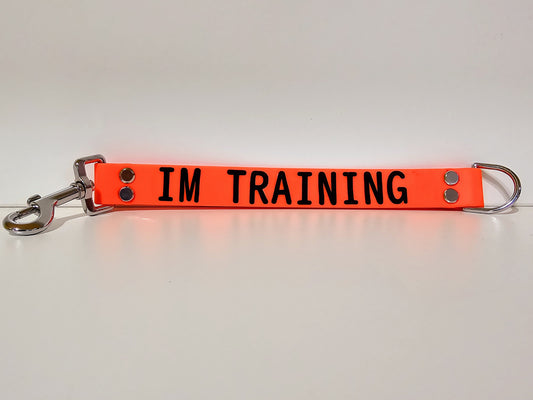 Leinenverlängerung mit Warnhinweis | IM TRAINING