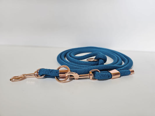Tauleine 2,20m | 10mm | Bolzenhacken rose gold / marin