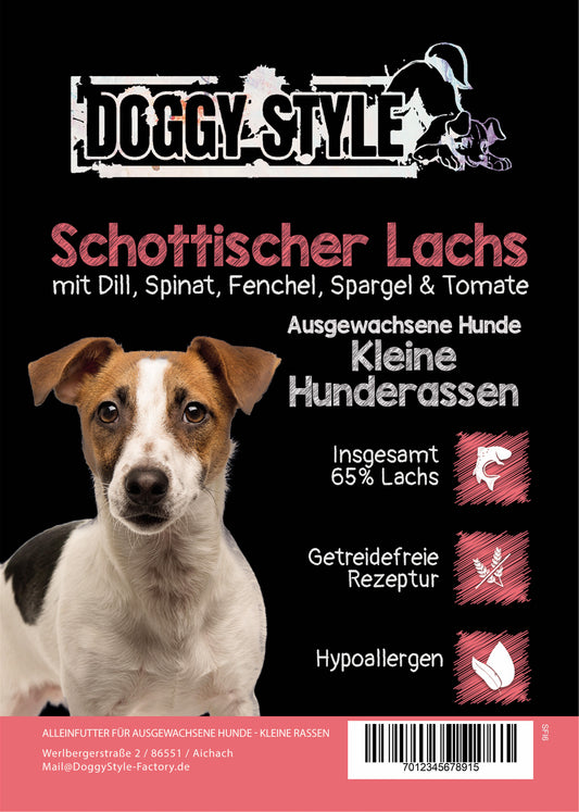 Schottischer Lachs Kleine Hunderassen 2kg