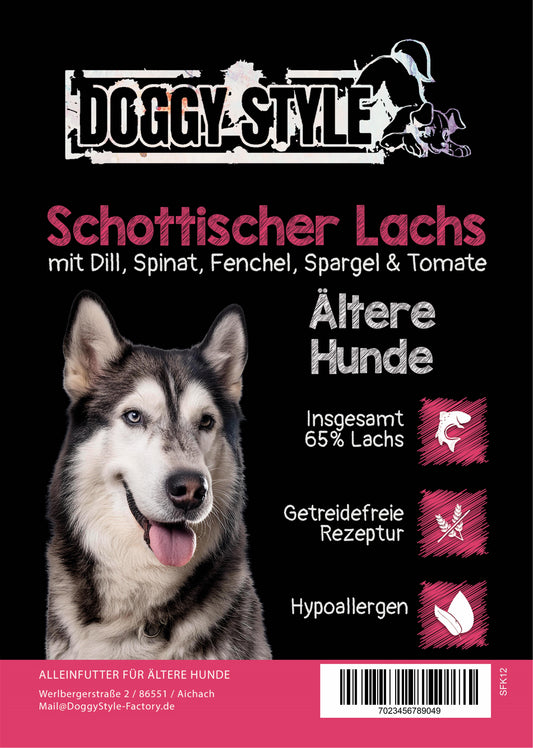 Schottischer Lachs Ältere Hunde 2kg