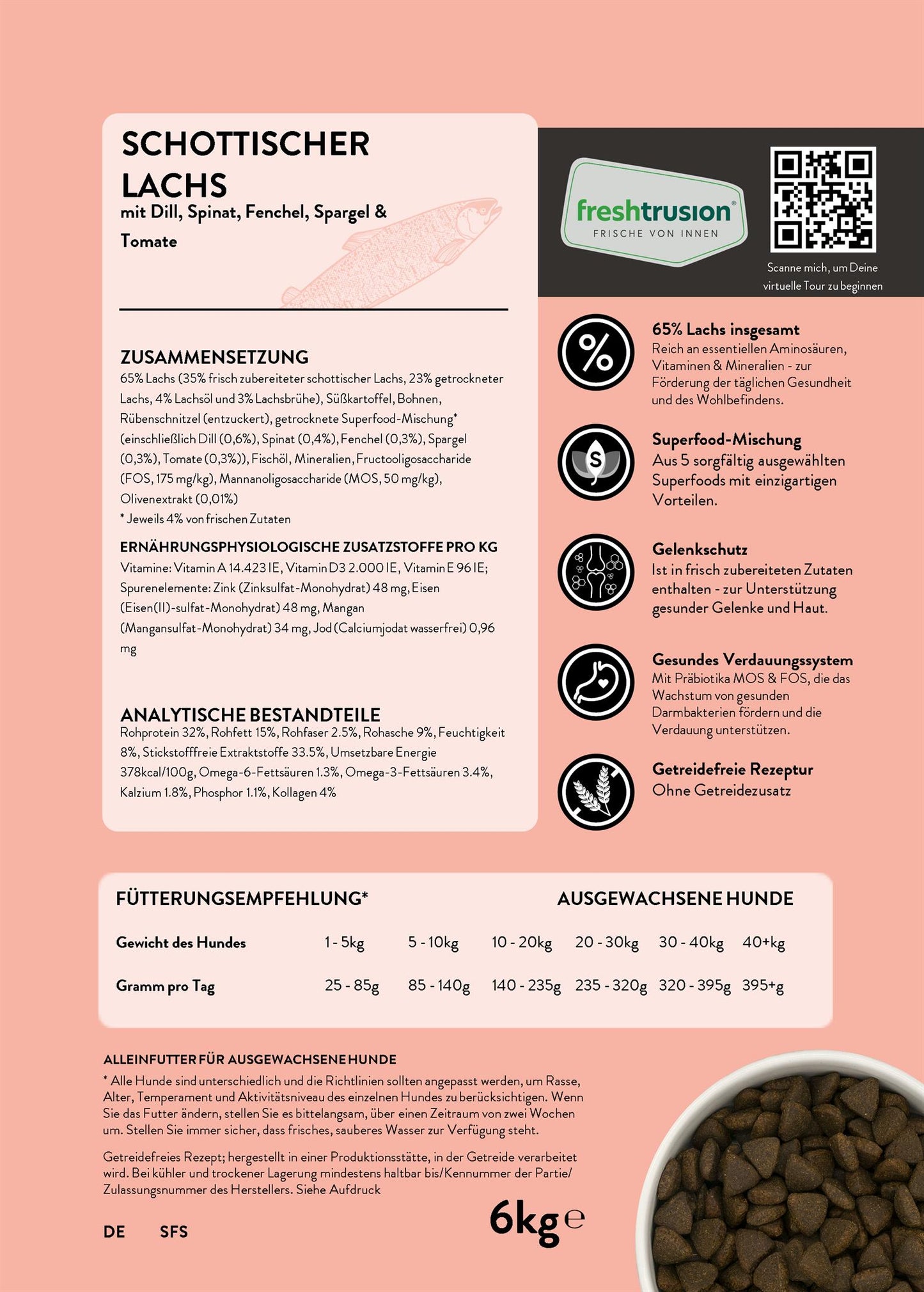 Schottischer Lachs 6kg