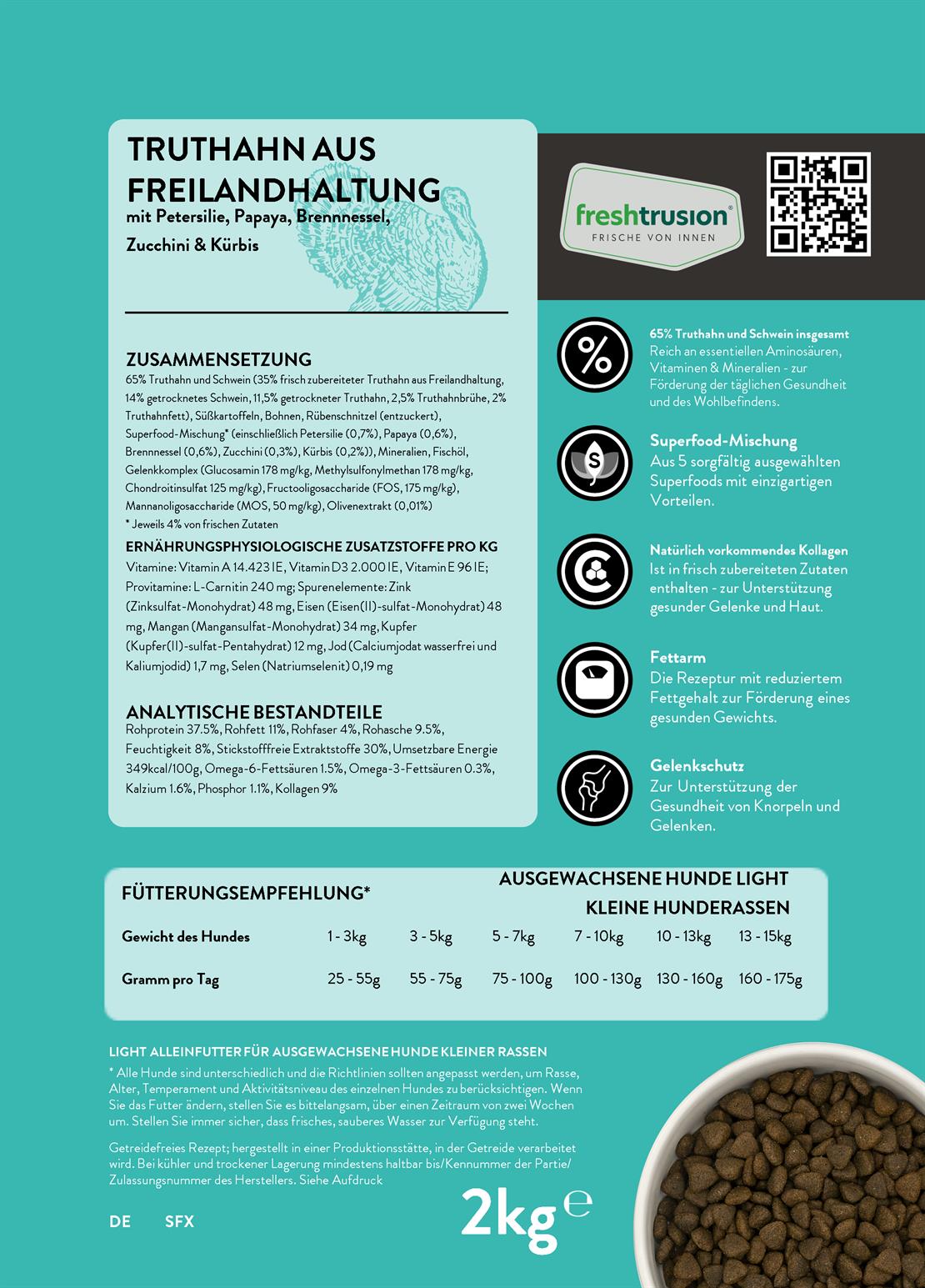 Truthahn aus Freilandhaltung 2kg