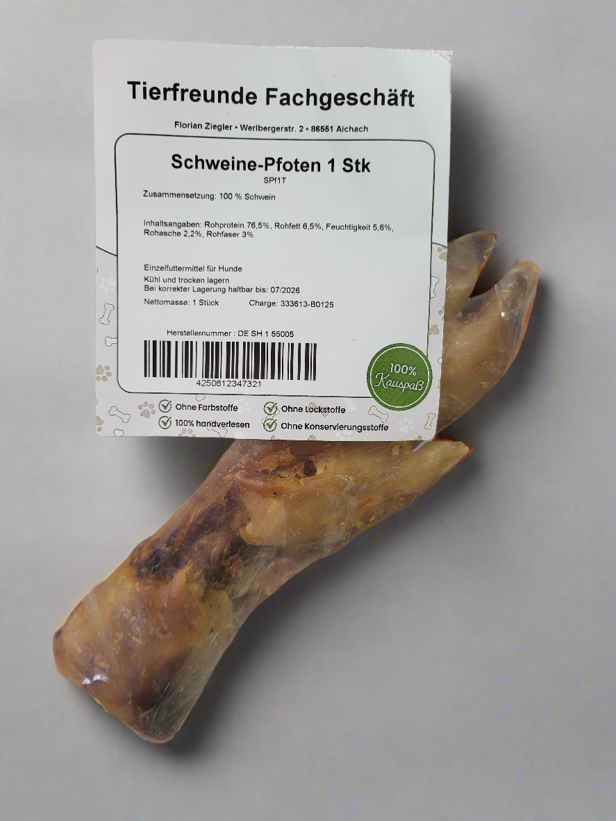 Schweine Pfote 1 Stück