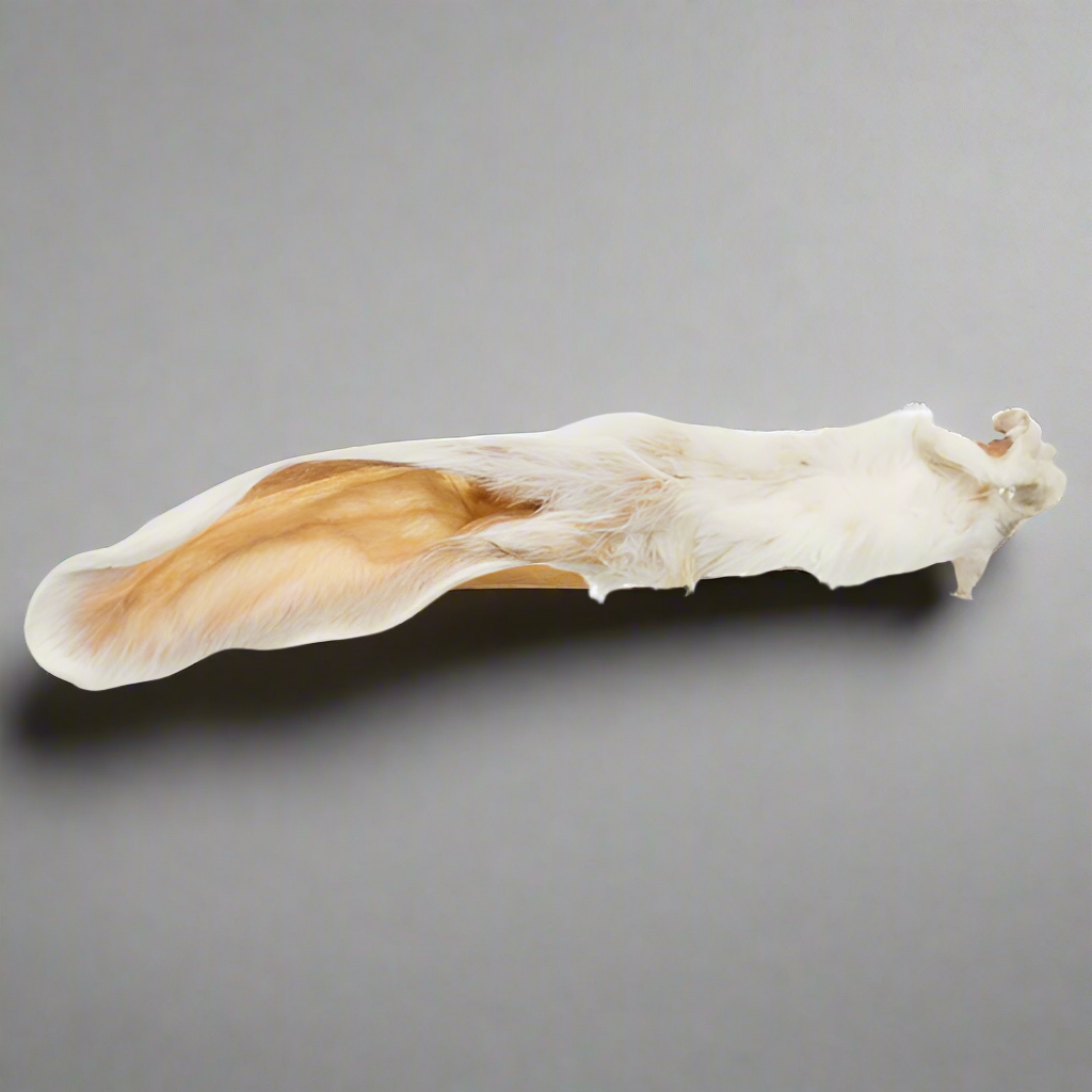 Kaninchenohren mit Fell 100 Gramm