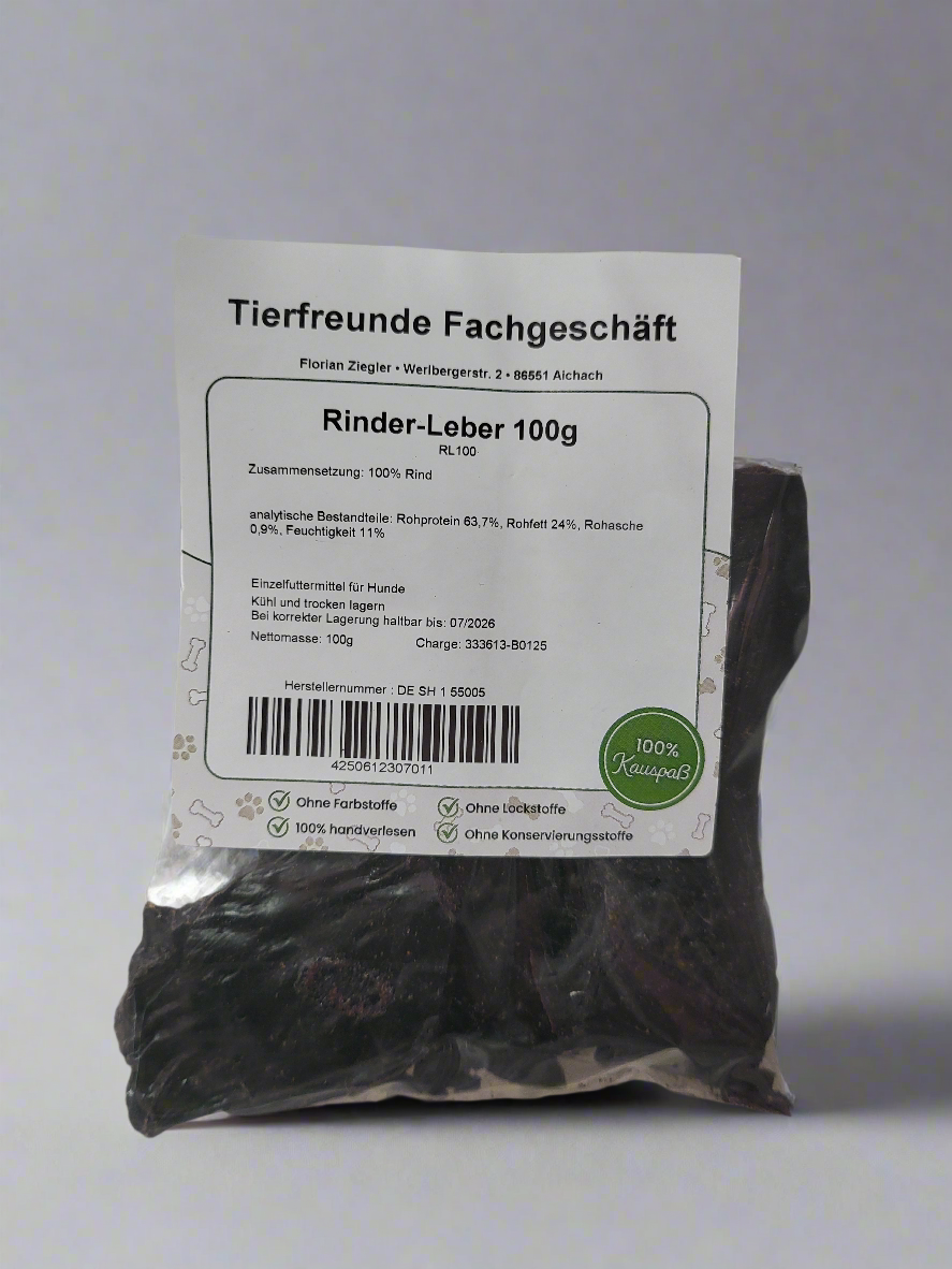 Rinder Leber 100 Gramm