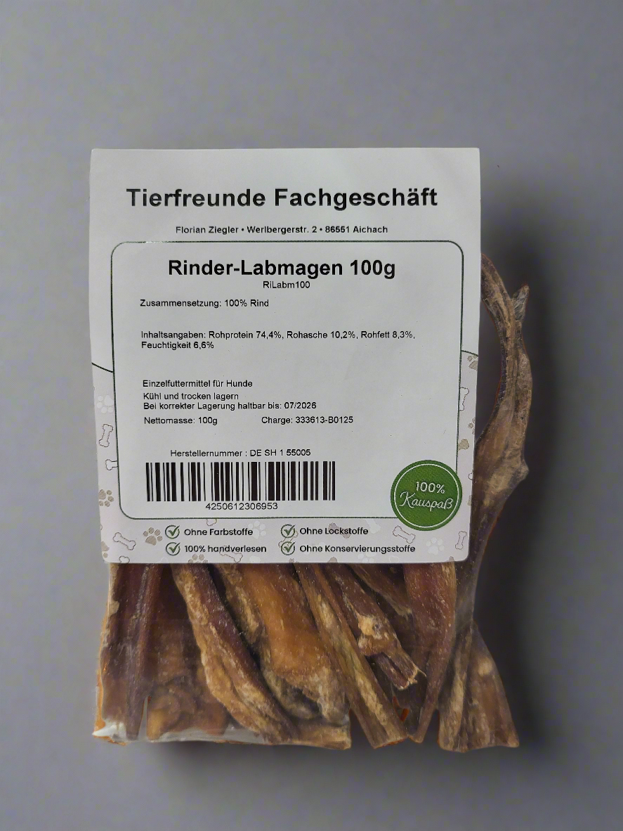 Rinder Labmagen 100 Gramm
