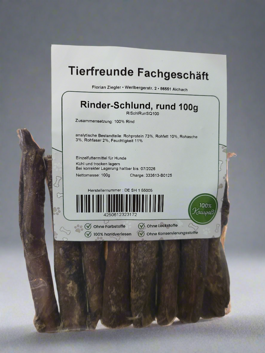 Rinder Schlund 100 Gramm
