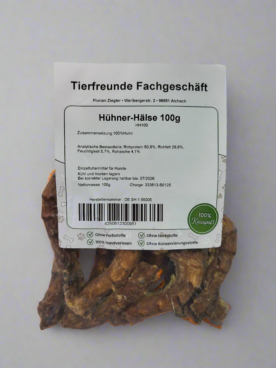 Hühner Hälse 100 Gramm