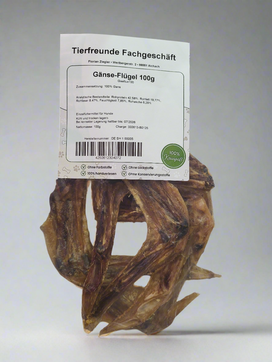 Gänse Flügel 100 Gramm