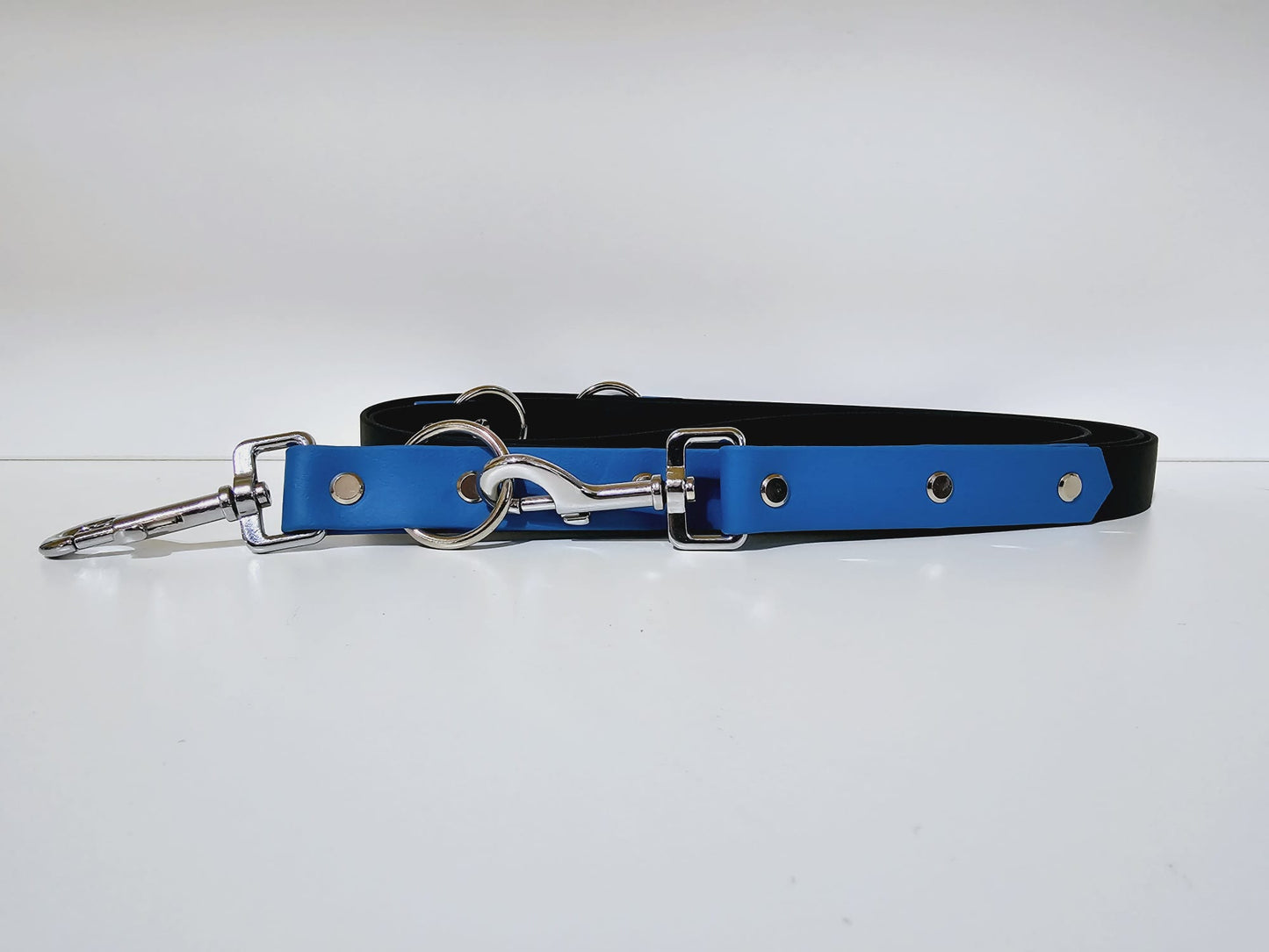 Langleine 2m black / blue "big-boy"