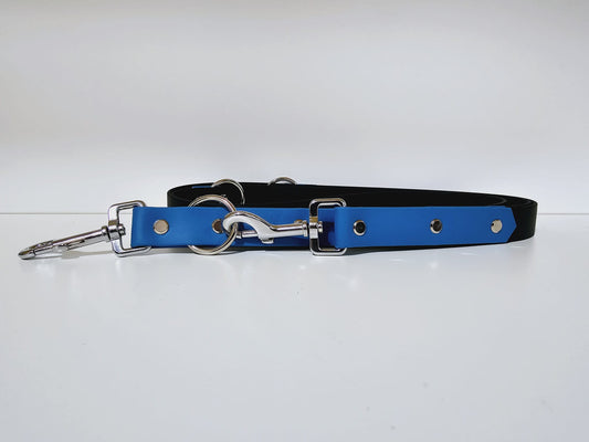 Langleine 2m black / blue "big-boy"