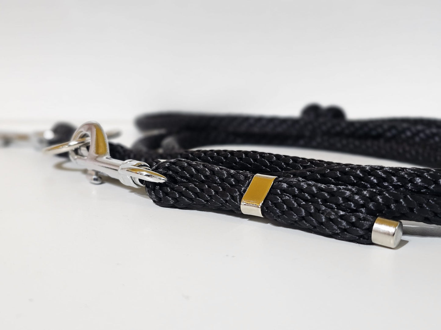 Tauleine 2m | 8mm schwarz / silber