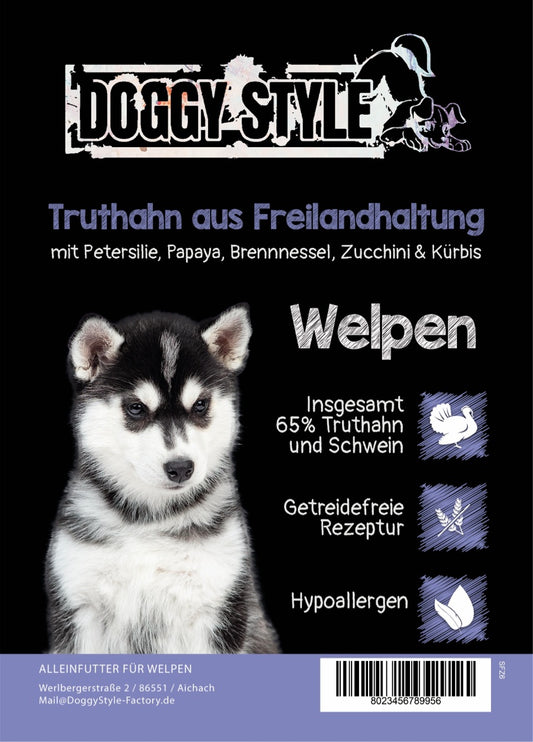 Truthahn aus Freilandhaltung für Welpen 2kg