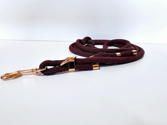 Tauleine 2,20m | 8mm | Bolzenhacken rose gold / lila