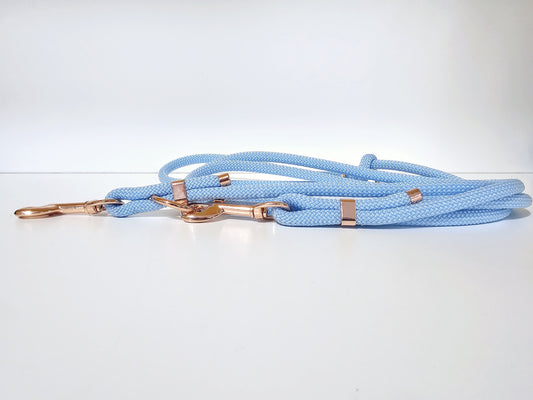 Tauleine 2,20m | 8mm | blau / rose gold