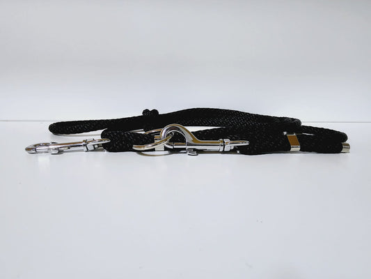 Tauleine 2m | 8mm schwarz / silber
