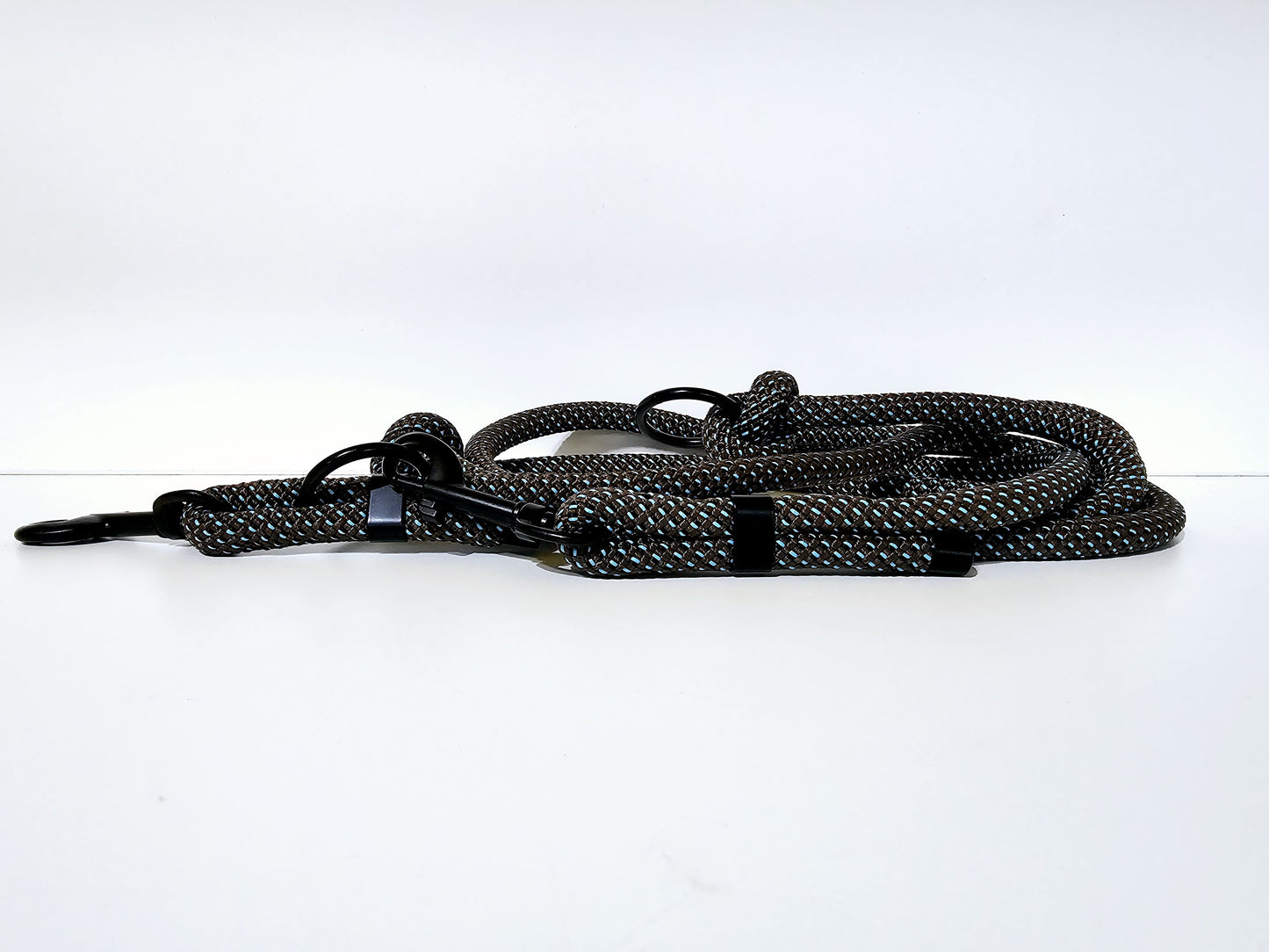 Tauleine 2,20m | 10mm | Bolzenhacken schwarz / peacock