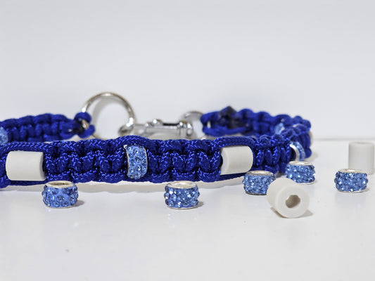 ANTI-ZECKENHALSBAND – Natürlicher Schutz ohne Chemie! blau / blau