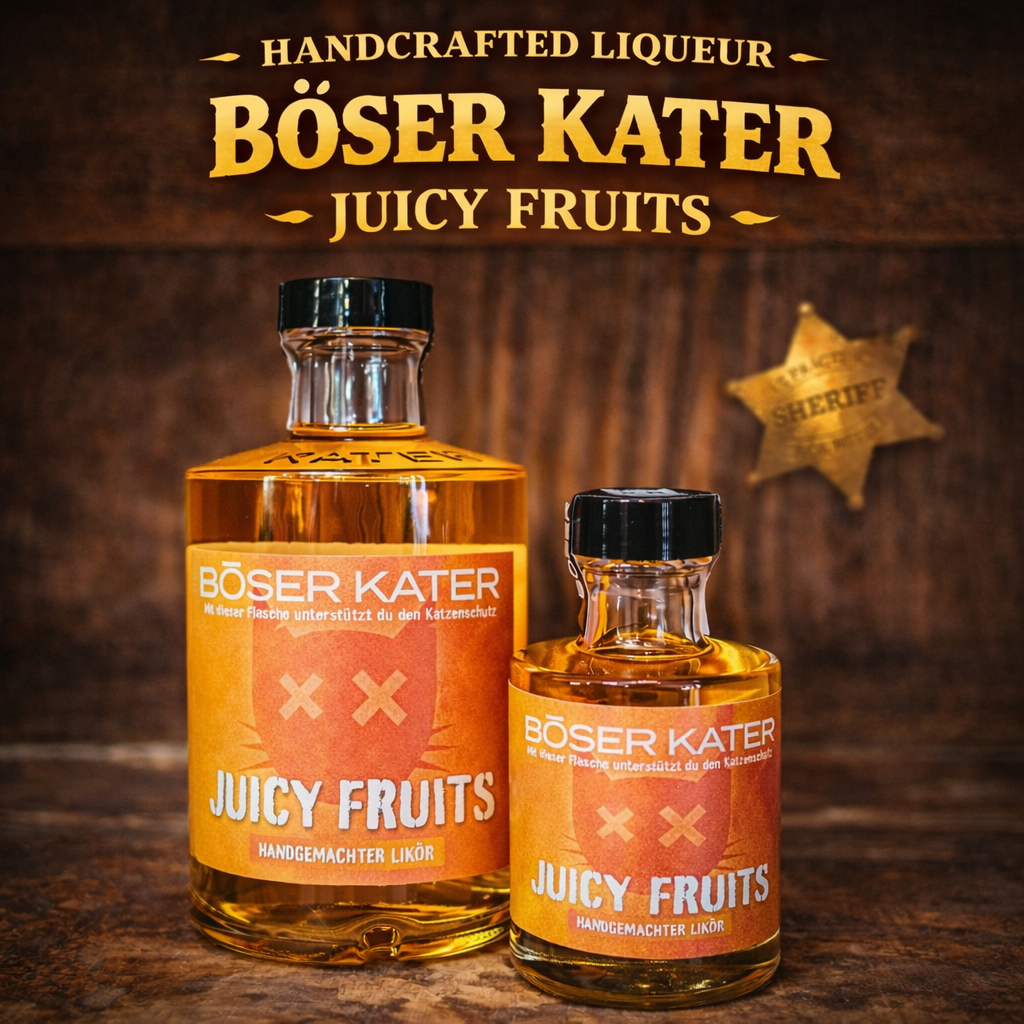 Böser Kater – Juicy Fruits Likör | 20 % Vol.