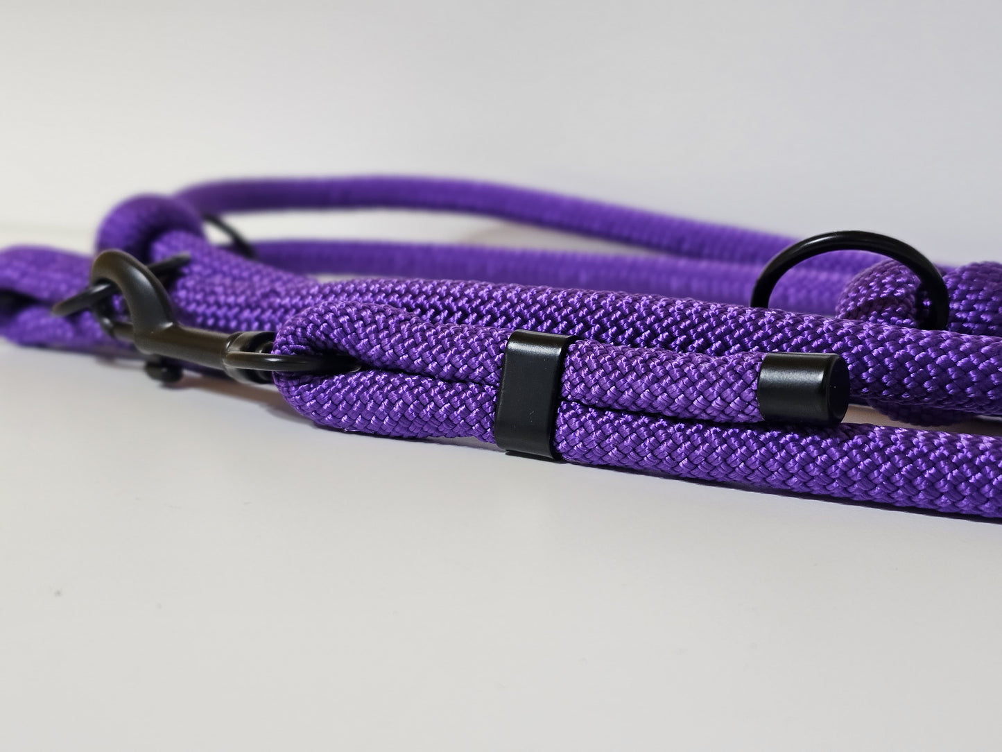 Tauleine 2,20m | 10mm | Bolzenhacken schwarz / lila