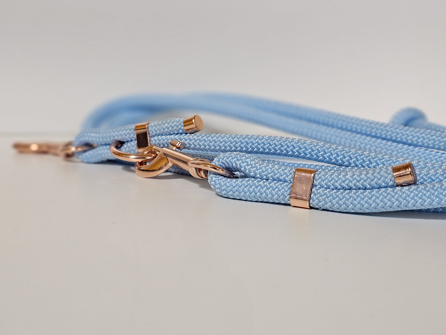 Tauleine 2,20m | 8mm | blau / rose gold