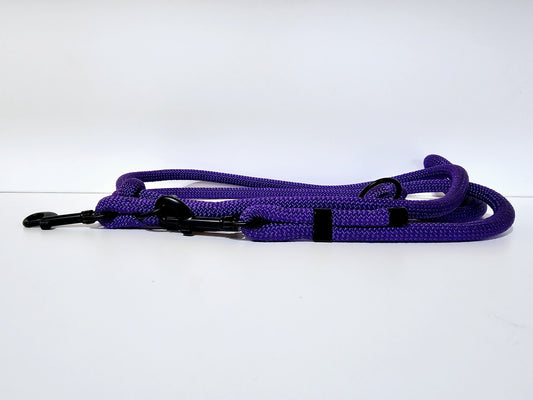 Tauleine 2,20m | 10mm | Bolzenhacken schwarz / lila