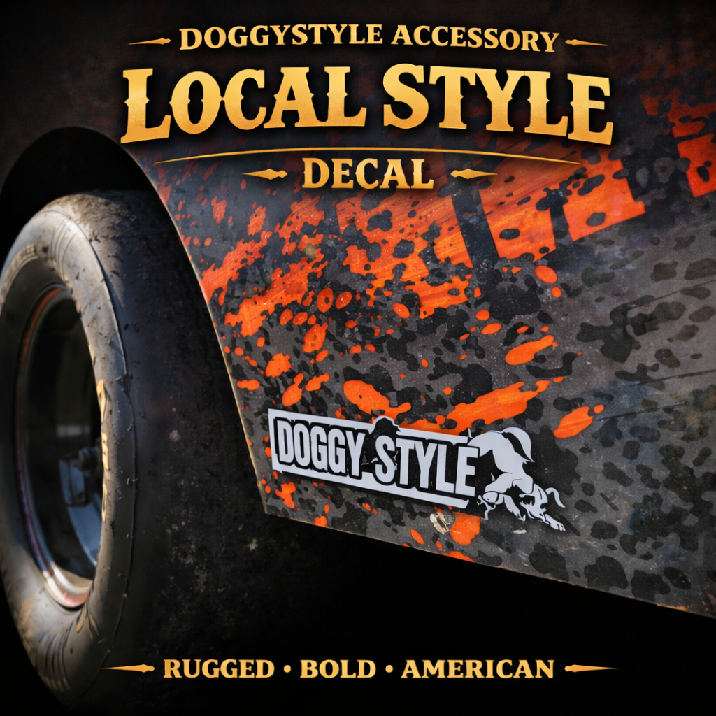 Aufkleber lang DoggyStyle