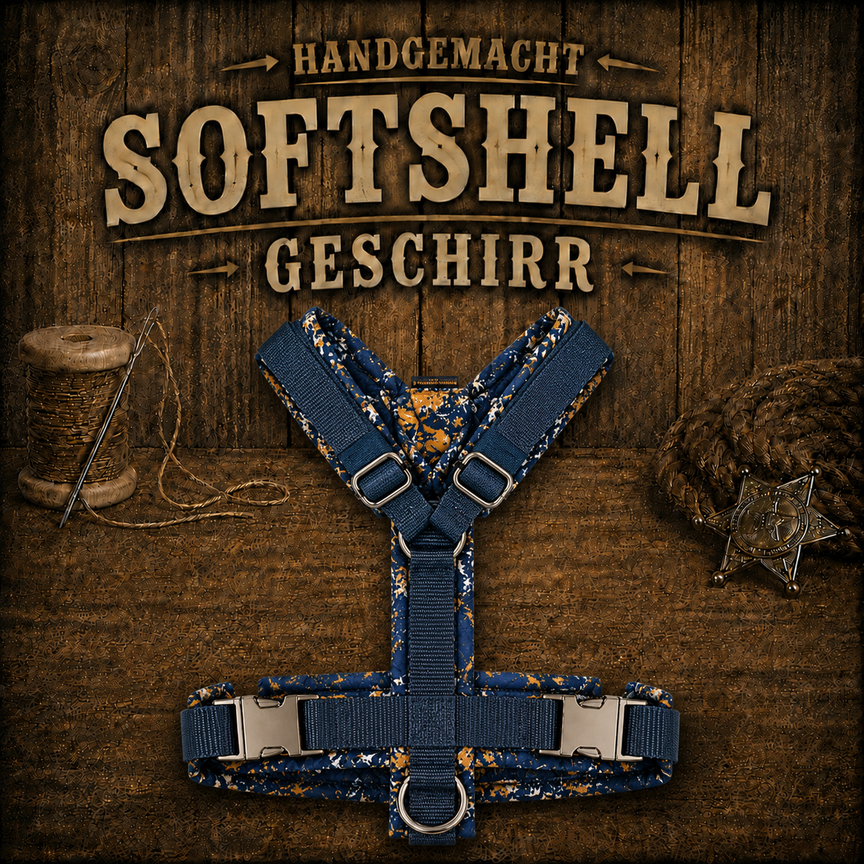 Geschirr Softshell Nylon Nuget