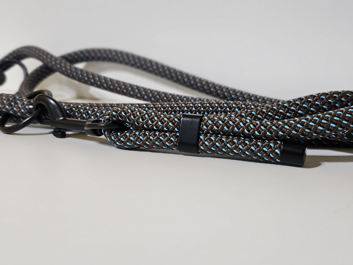Tauleine 2,20m | 10mm | Bolzenhacken schwarz / peacock