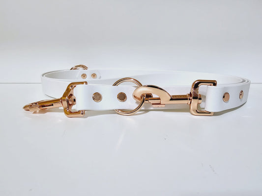 Langleine 2m white / white "MissElegant"