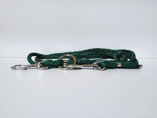 Tauleine 2m | 8mm moosgrün / silber