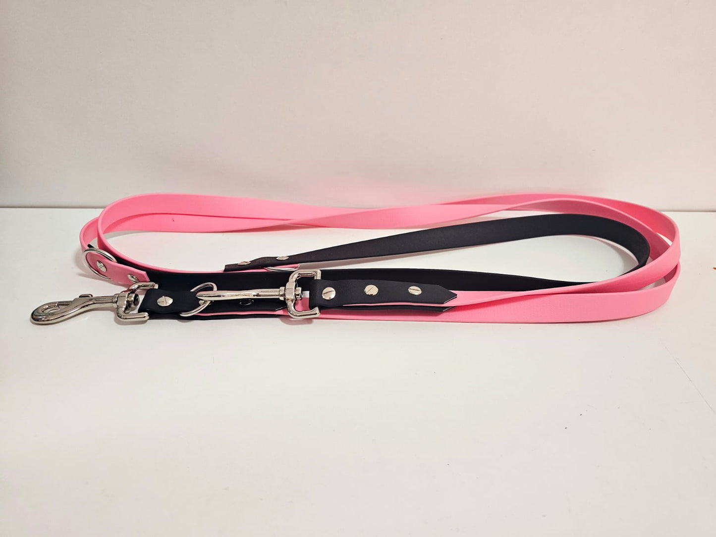 Langleine 2,9m black / pink "black pig"