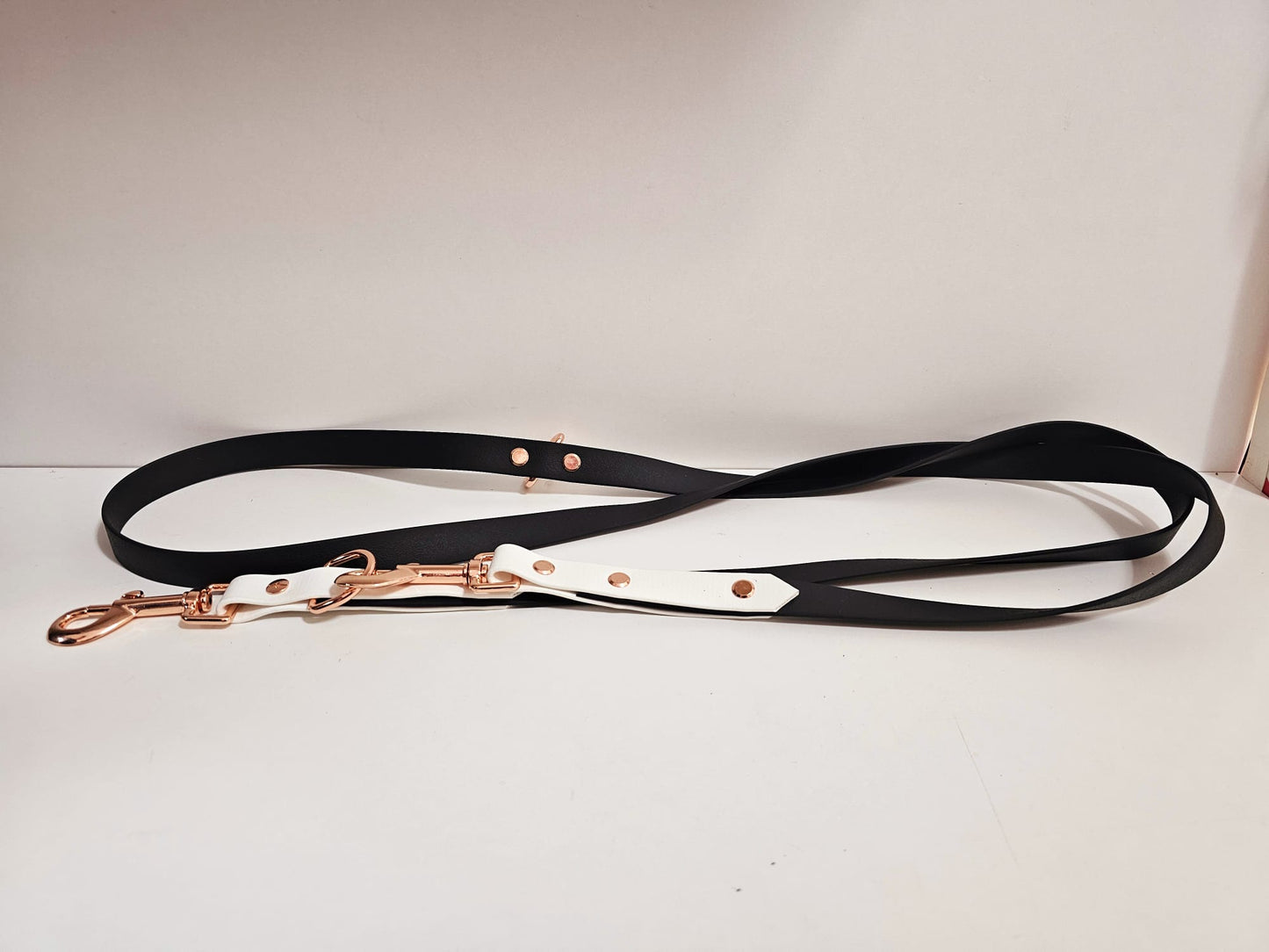 Langleine 2,1m black / white "contrast"