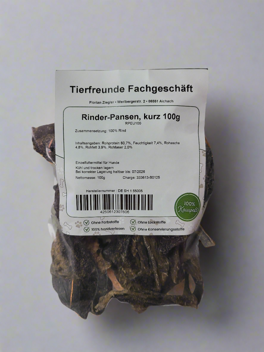 Rinderpansen 100 Gramm