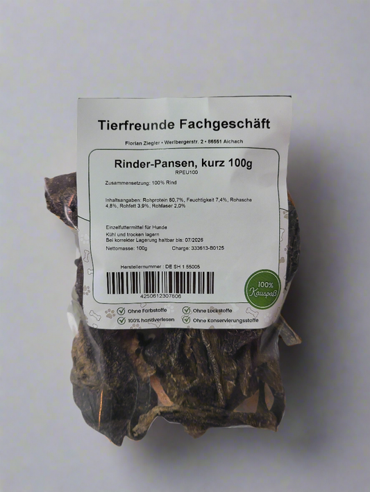 Rinderpansen 100 Gramm