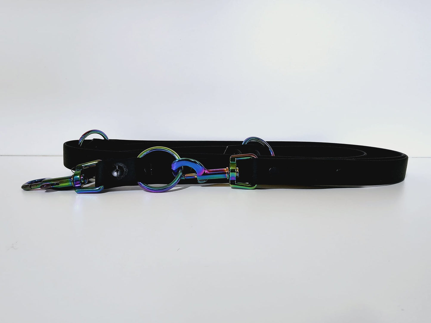 Doppelleine 2m blue /  blue "blackboy"