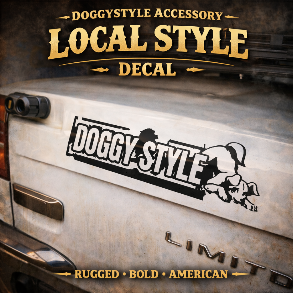 Aufkleber lang DoggyStyle