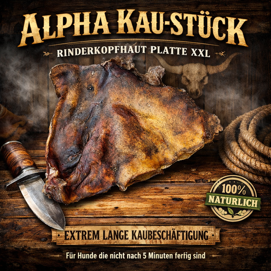 Rinderkopfhautplatte XXL