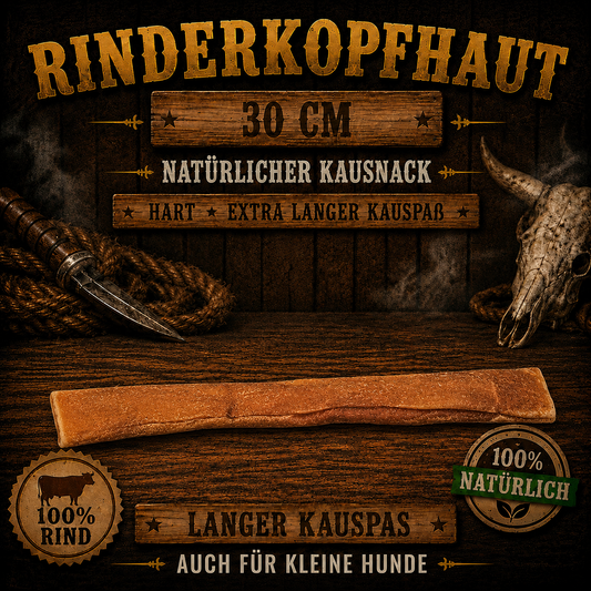 Rinderkopfhaut 30cm