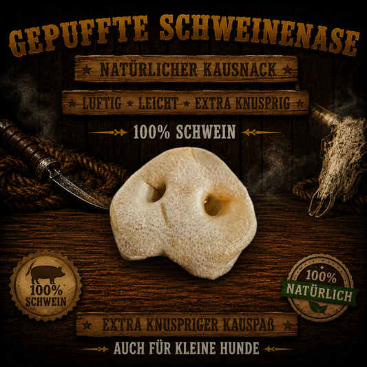 Schweinenase gepufft