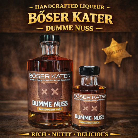 Böser Kater – Dumme Nuss Likör | 20 % Vol.