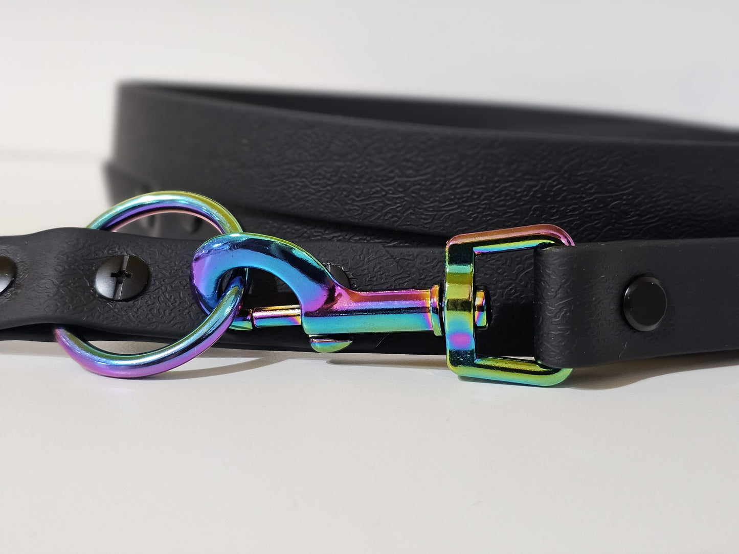 Doppelleine 2m blue /  blue "blackboy"