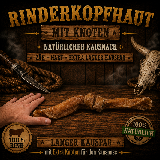Rinderkopfhaut mit Knoten